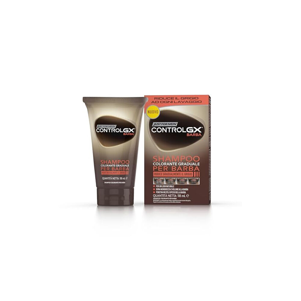 Just For Men Control GX Shampoo Barba e Baffi 118 ml - -