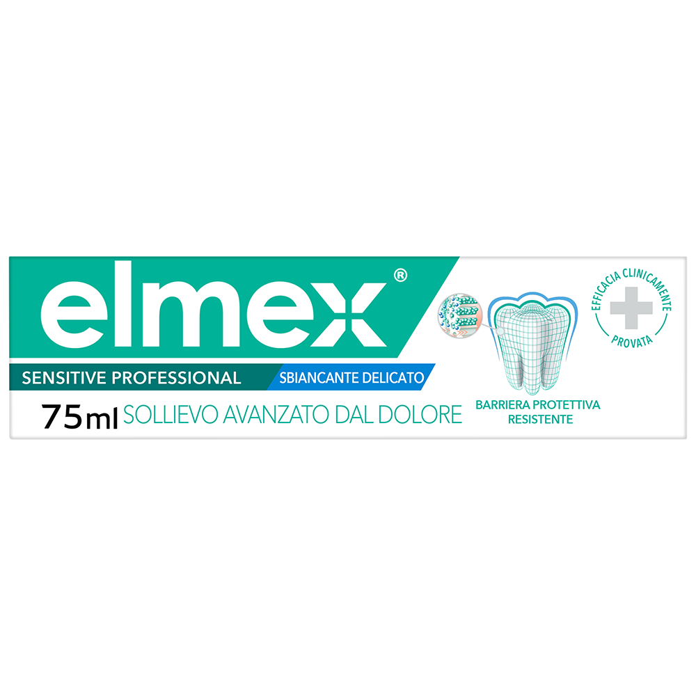 Elmex Dentifricio Sensitive Professional Sbiancante Delicato 75 ml, , large