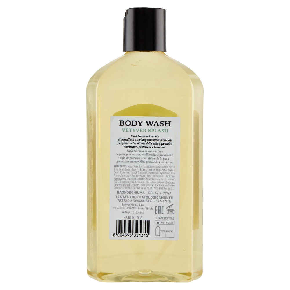 Floid Bagnoschiuma Vetyver Splash 500 ml	, , large