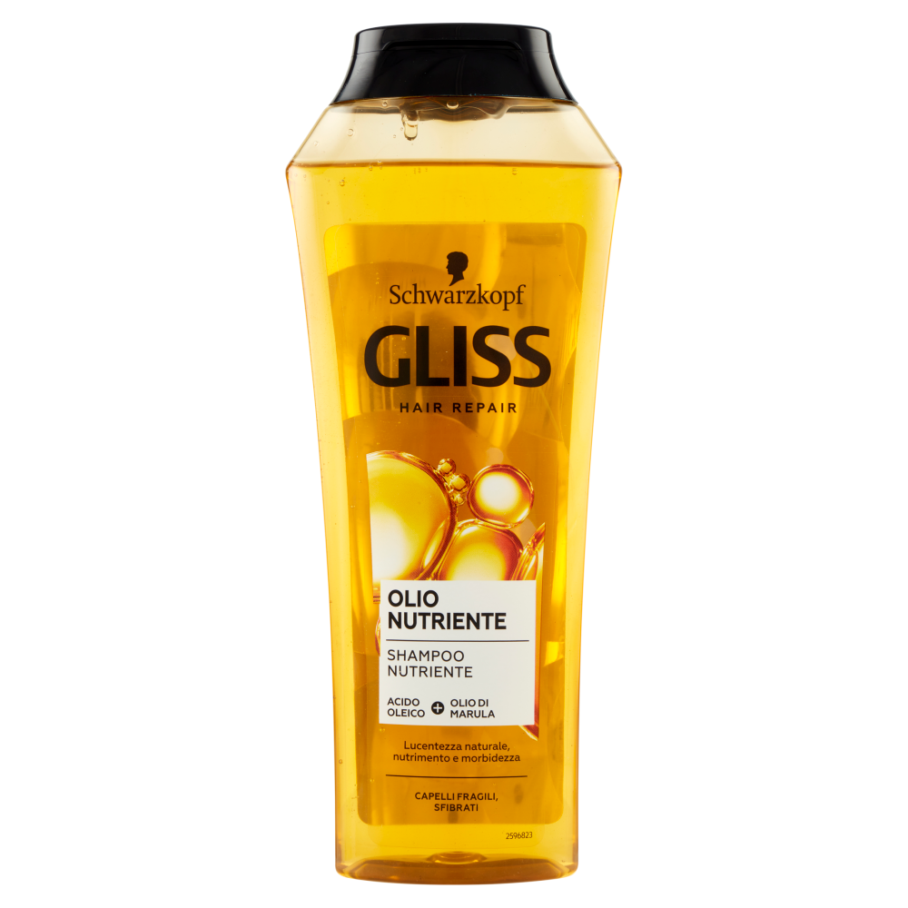 Gliss Hair Repair Olio Nutriente Shampoo 250 ml - -