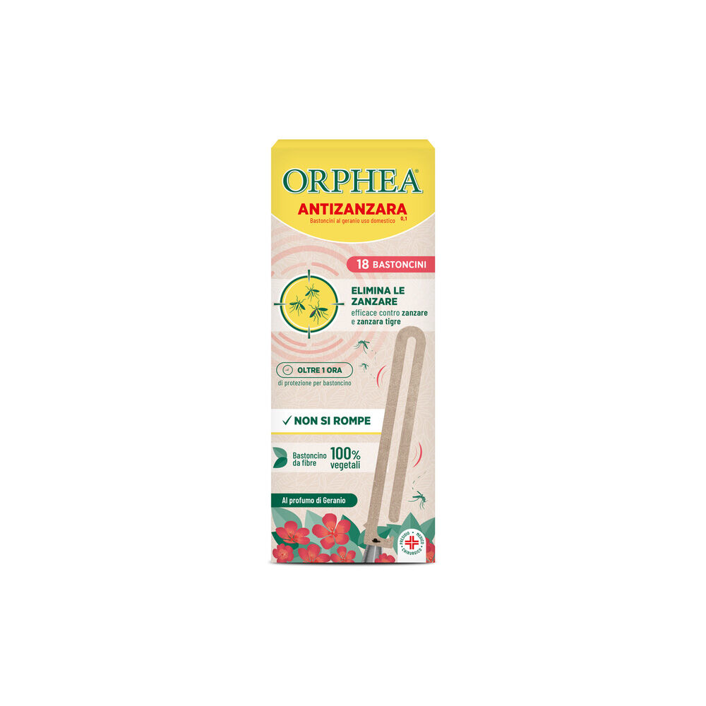 Orphea Bastoncelli Insetticida 18 Pezzi - -