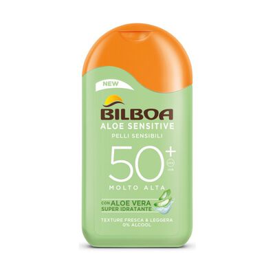 Bilboa Aloe Sensitive Latte Solare Spf 50+ 200 ml