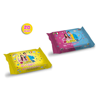 Me Contro Te Salviette Umidificate 20 Pezzi