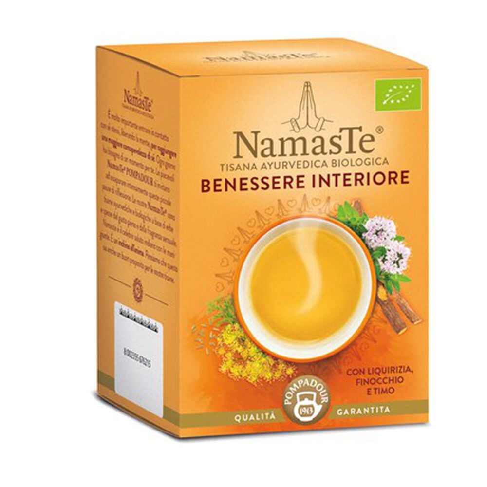 Pompadour Namaste Tisana Benessere Interiore 15 Bustine, , large