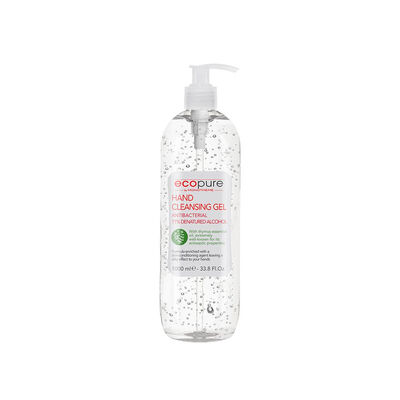 Monotheme Ecopure Gel Mani Detergente con Antibatterico 1000 ml	