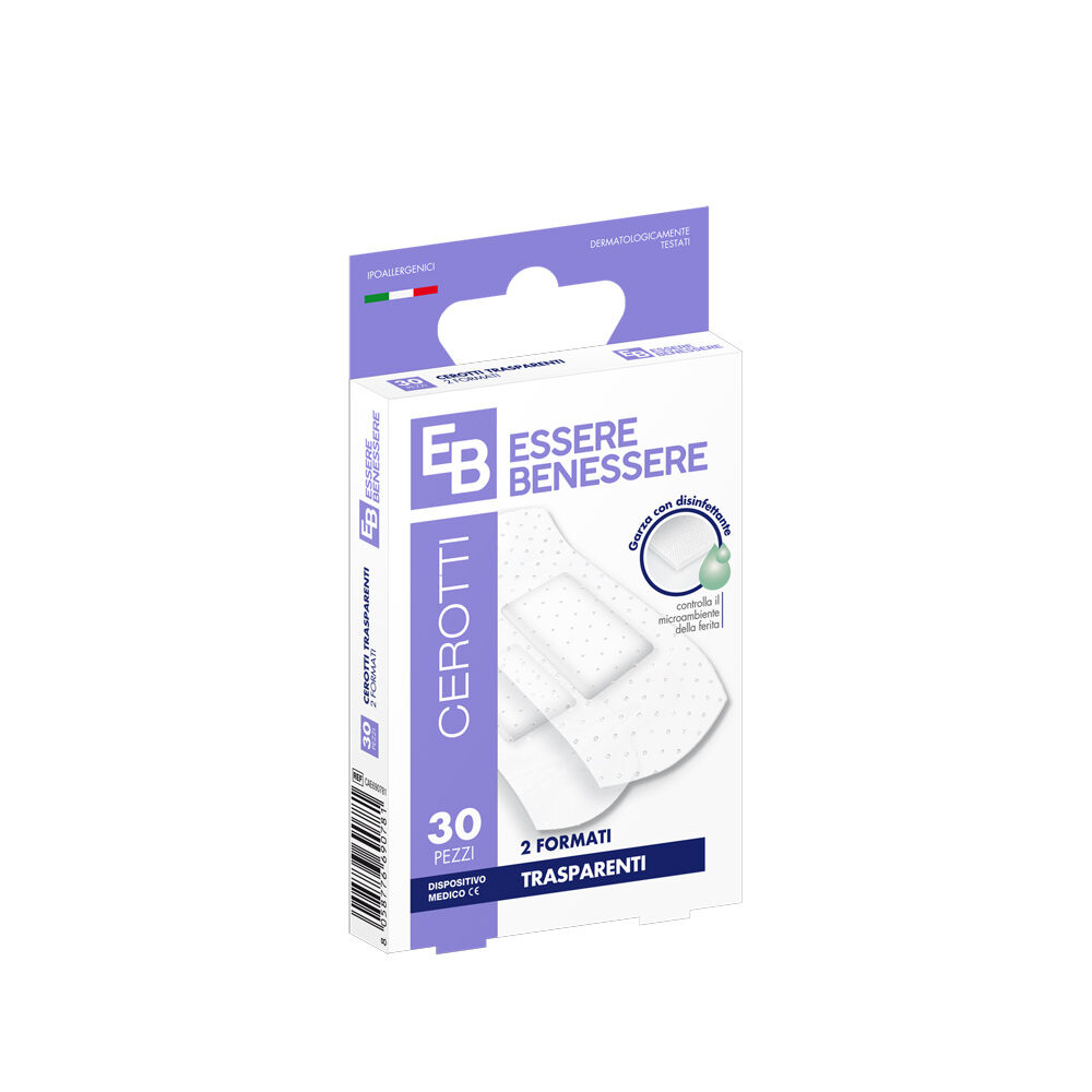 Essere Benessere Trasparenti 30 Cerotti - -