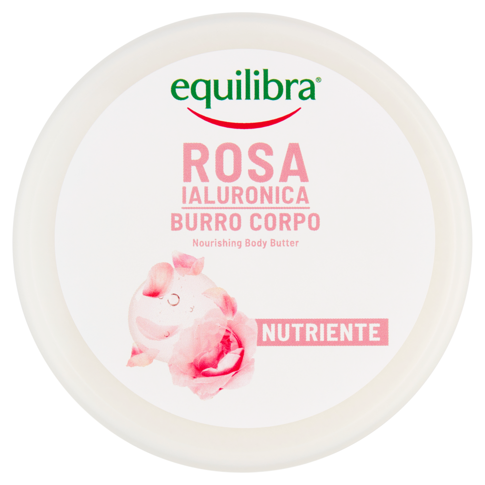 Equilibra Rosa Ialuronica Burro Corpo Nutriente 300 ml - -