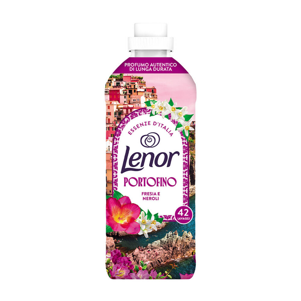 Lenor Ammorbidente Concentrato Essenze d'Italia Portofino Fresia e Neroli 42 Lavaggi 882 ml - -