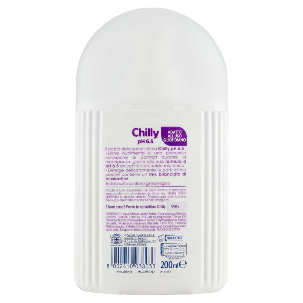 Chilly PH6.5 Detergente Intimo 200ml, , large