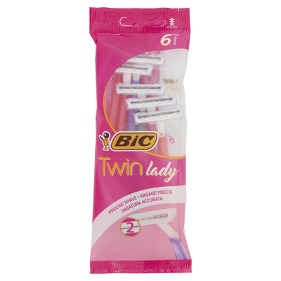 Bic Rasoio Twin Lady 6 Pezzi