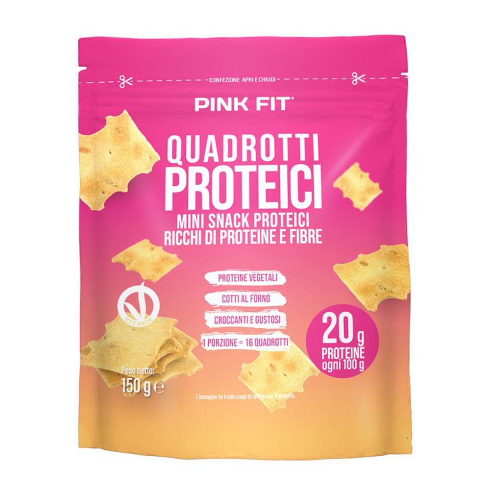 Pink Fit Quadrotti Proteici 150 g, , large