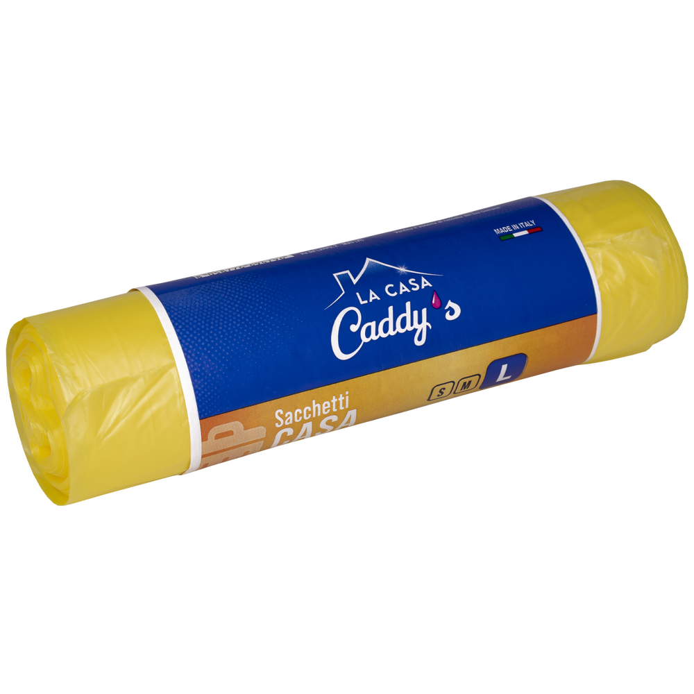 Caddy's Sacchetti L Giallo 70x110 10 Pezzi, , large