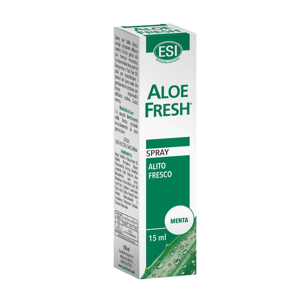 Aloe Fresh Spray Alito Fresco Gusto Menta 15 ml, , large