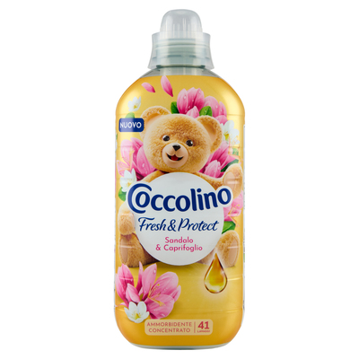 Coccolino Ammorbidente Concentrato Fresh & Protect Sandalo & Caprifoglio 41 Lavaggi 