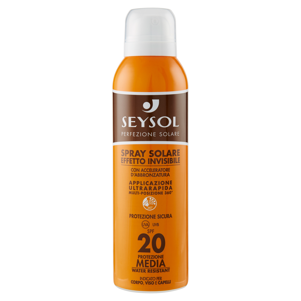 Seysol Spray Solare Effetto Invisibile Spf 20 150 ml, , large
