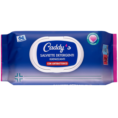 Caddy's Salviette Igienizzanti 64 Pezzi 