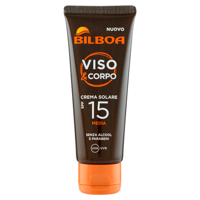 Bilboa Travel Viso & Corpo Crema Solare Spf 15 75 ml