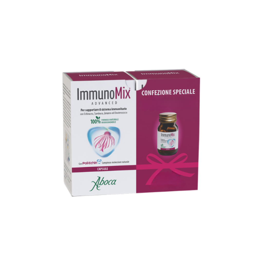 Aboca ImmunoMix Advanced Integratore per Difese Immunitarie 100 Capsule, , large