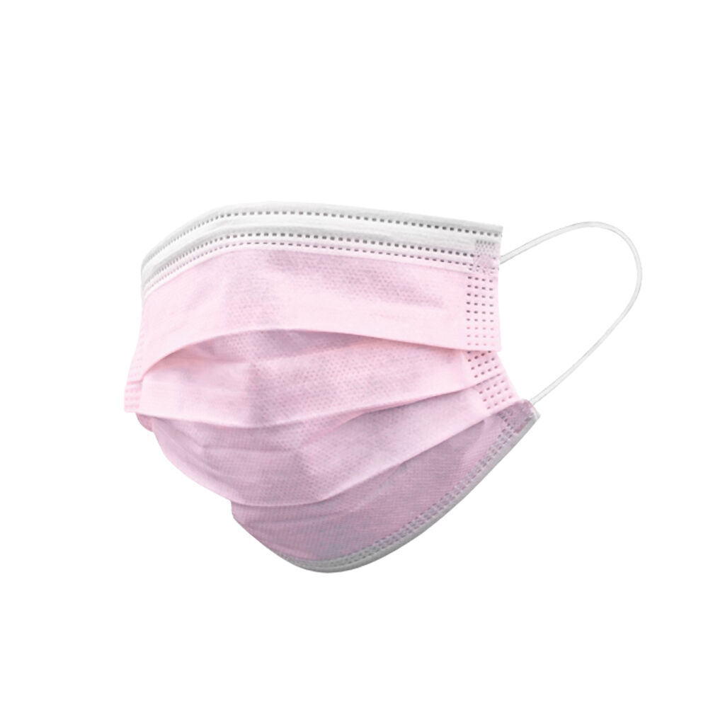 DoctorMask Mascherine Chirugiche Rosa 10 Pezzi, , large