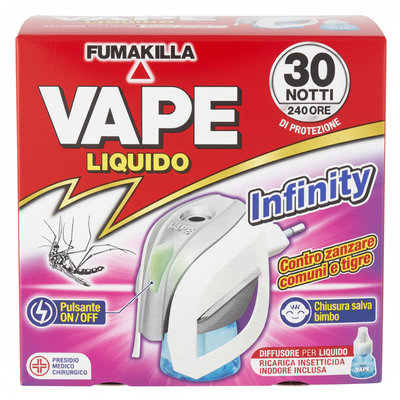 Vape Liquido Infinity Diffusore + Ricarica Inclusa 15 ml