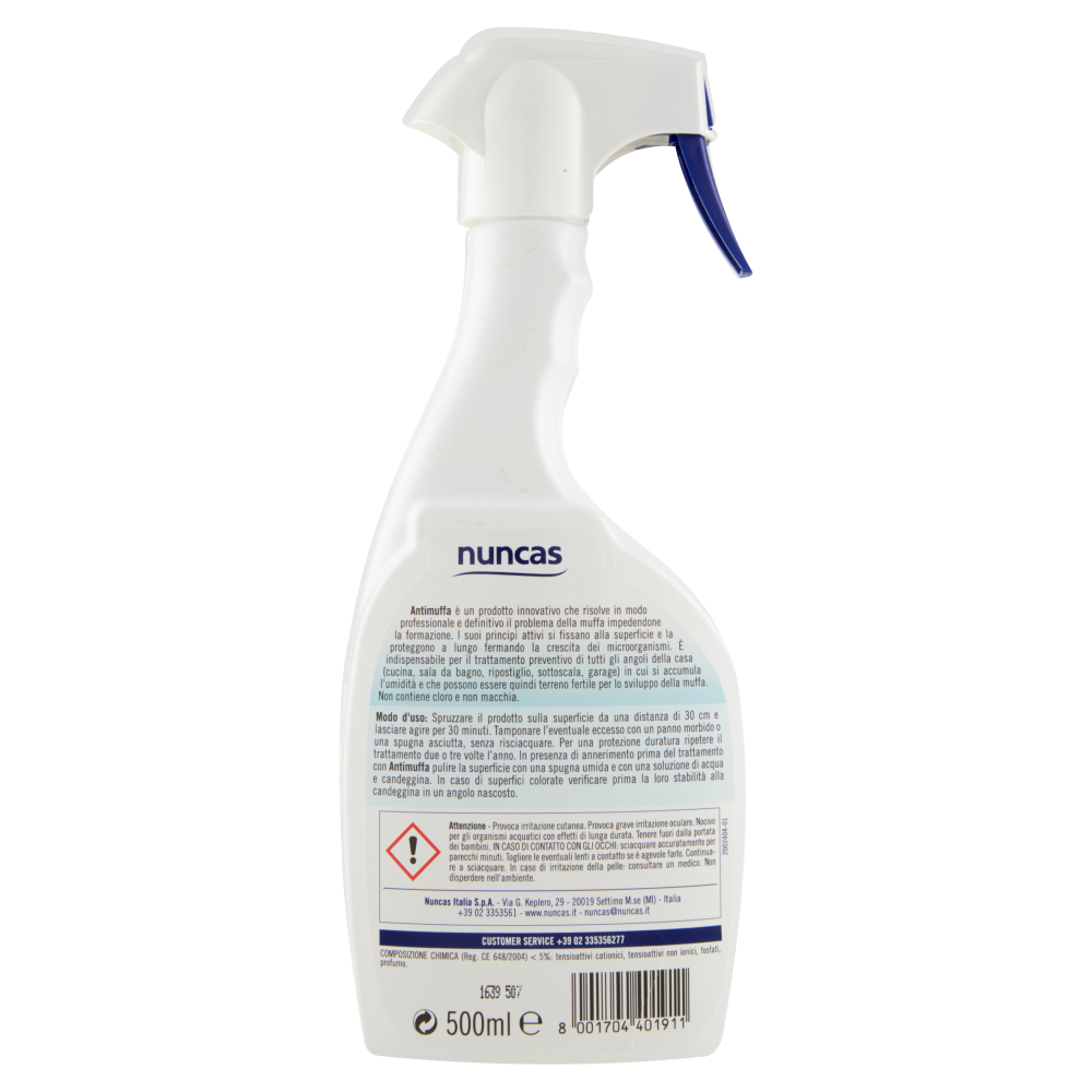 Nuncas Antimuffa Senza Cloro 500 ml, , large