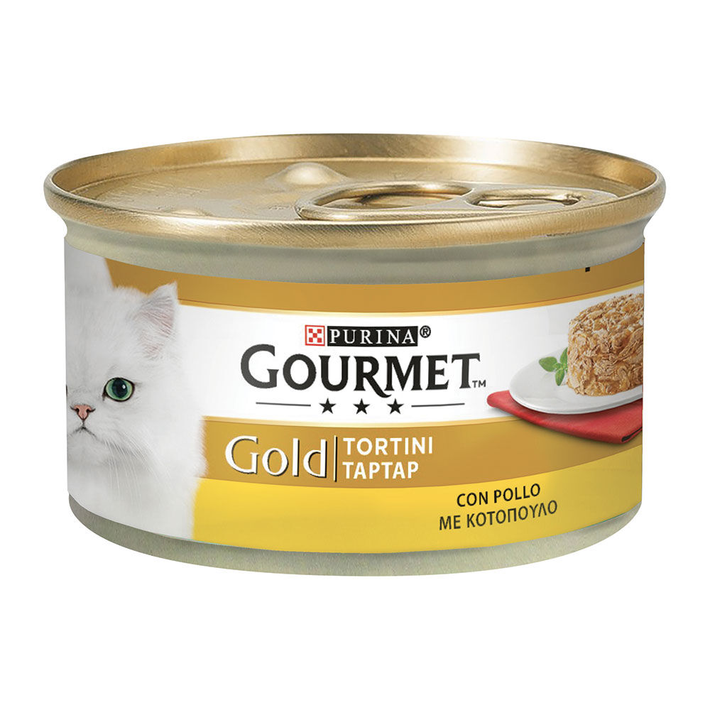 Purina Gourmet Gold Tortini Pollo 85 g - -