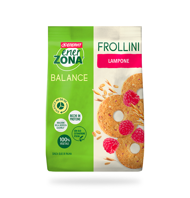 Enerzona Frollini Lampone 250g - -