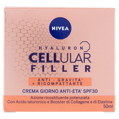 Nivea Hyaluron Cellular Filler Crema Giorno Anti-Età 50 ml
