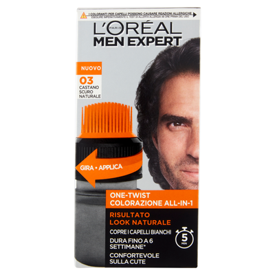 L'Oréal Men Expert One-Twist All-in-One Castano Scuro Naturale N.3