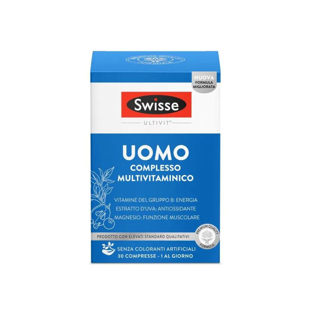 Swisse Multivitaminico Uomo 30 Compresse, , large