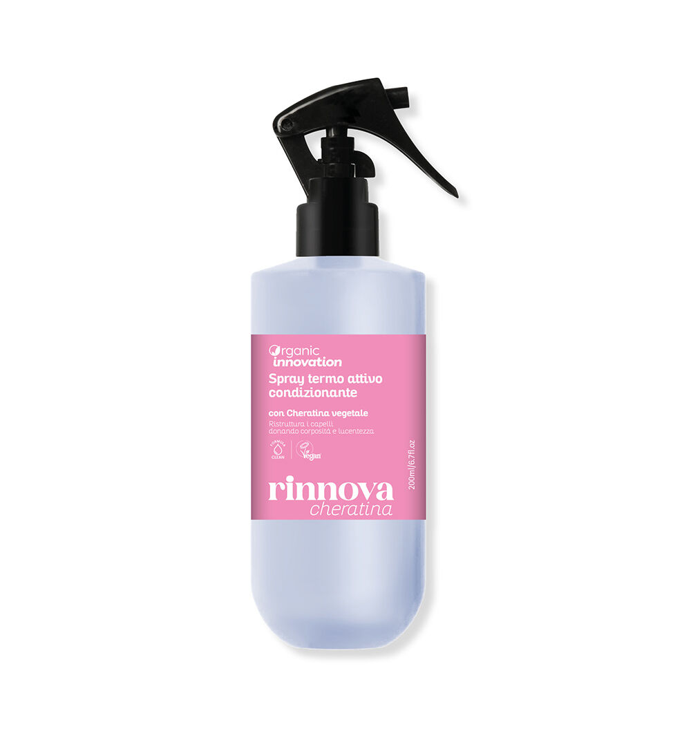 Organic Innovation Spray Termo Attivo Condizionante con Cheratina Vegetale 200 ml - -