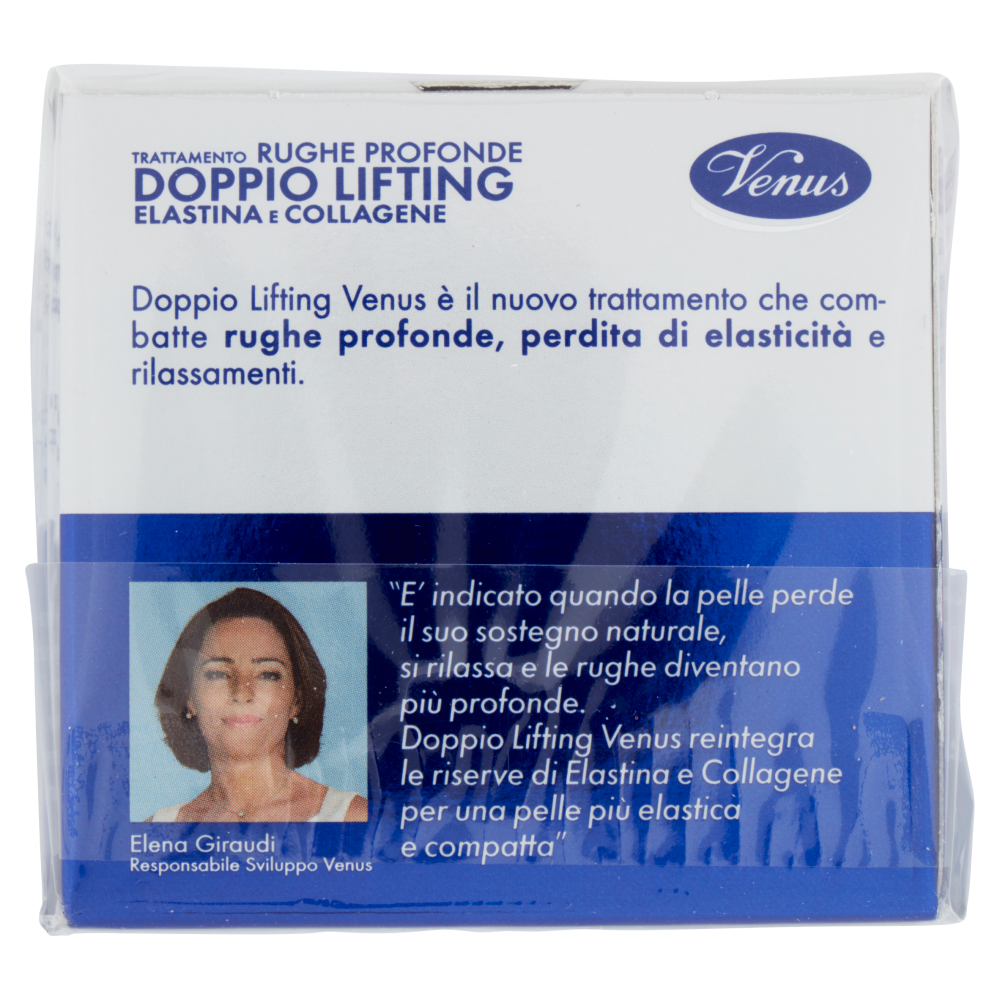 Venus Trattamento Rughe Profonde Doppio Lifting Elastina e Collagene 50 ml, , large