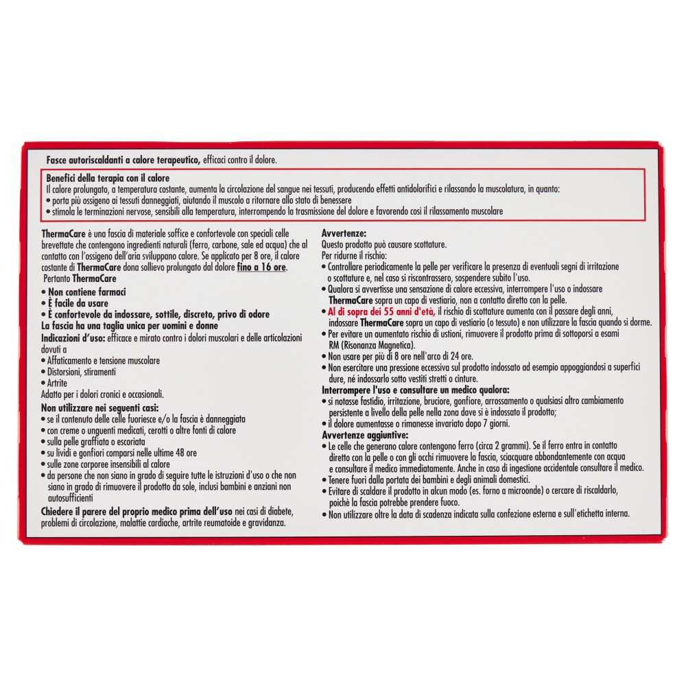 ThermaCare Fasce Autoriscaldanti per i Dolori della Schiena 2 Pezzi, , large