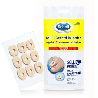 Scholl Cerotti Protettivi Calli 9 Pezzi