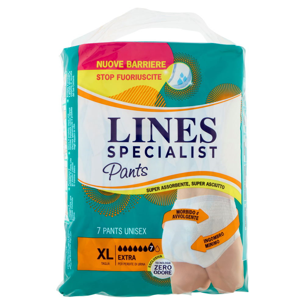 Lines Specialist Pants Unisex Taglia XL Extra 7 Pezzi - -
