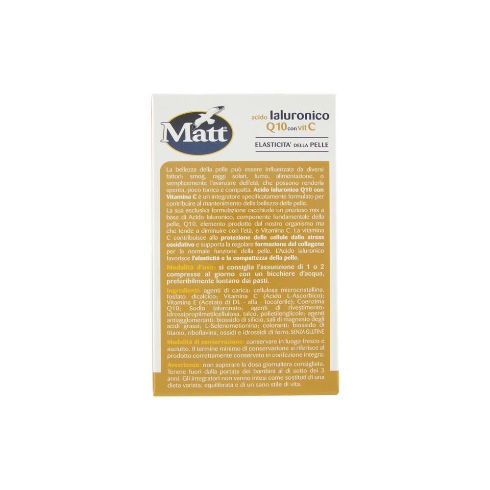 Matt Acido Ialuronico Q10 30 Compresse, , large