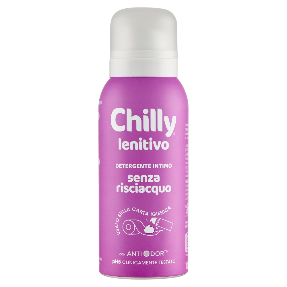Chilly Lenitivo Detergente Intimo senza Risciacquo 100 ml, , large