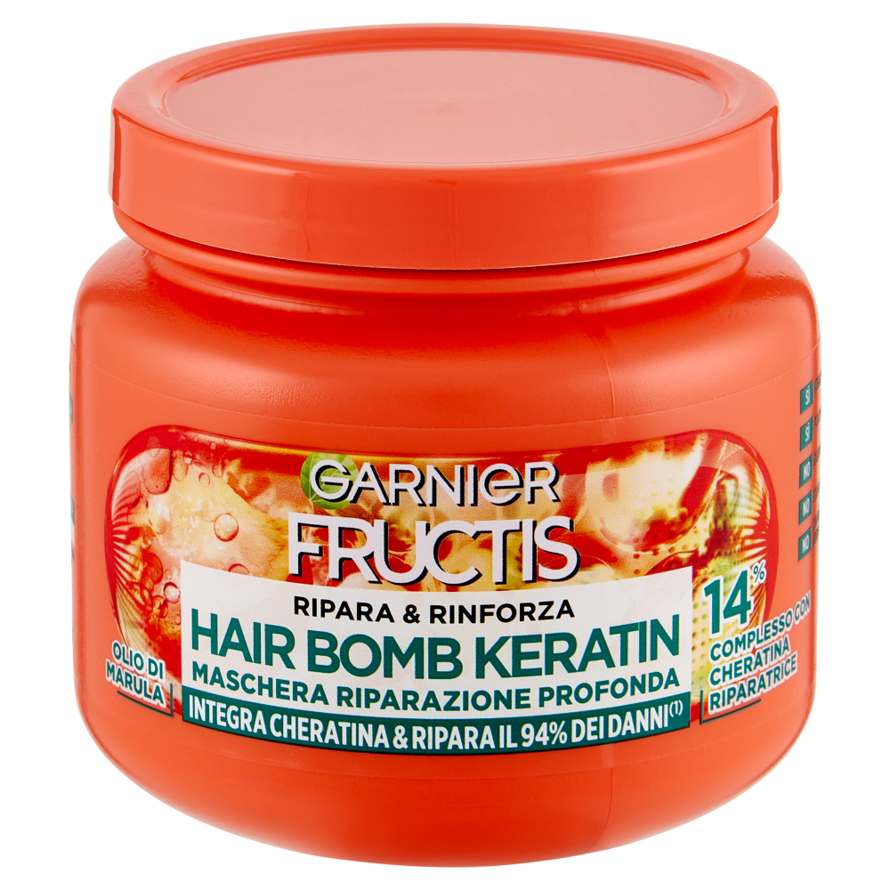 Garnier Fructis Maschera Ripara & Rinforza 320ml - -