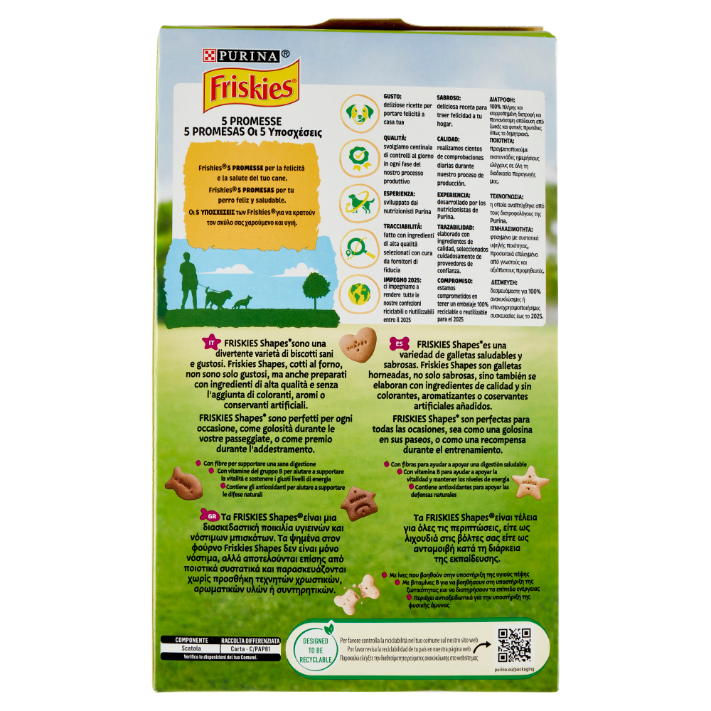 Friskies Shapes Biscotti 800 g, , large