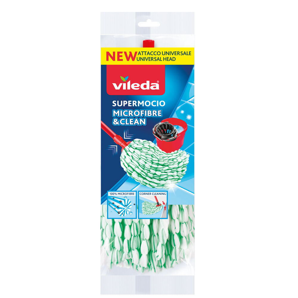 Vileda SuperMocio Microfibre&Clean Ricambio, , large