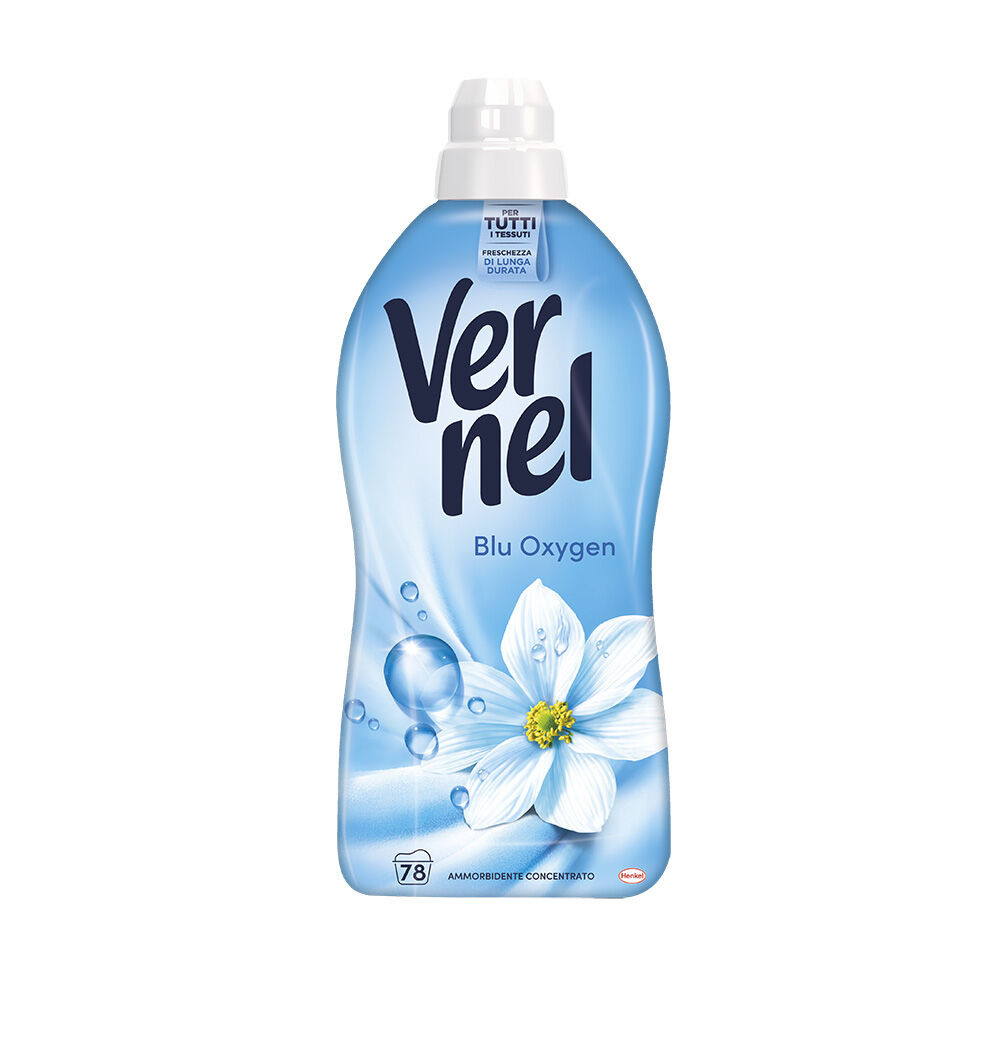 Vernel Ammorbidente Concentrato Blu Oxygen 78 Lavaggi - -