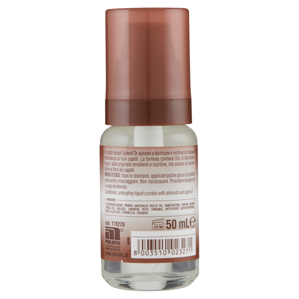 Splend'Or Cristalli Liquidi con Olio di Mandorle e Argan 50 ml, , large