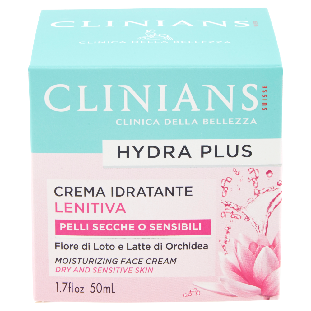 Clinians Hydra Plus Crema Idratante Lenitiva 50 ml - - - Immagine 1
