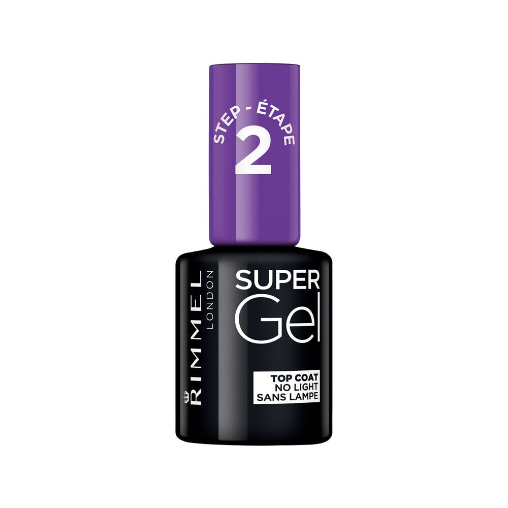 Rimmel London Trasparente Smalto Per Unghie, Super Gel Top Coat (, Top Coat) - Immagine 10