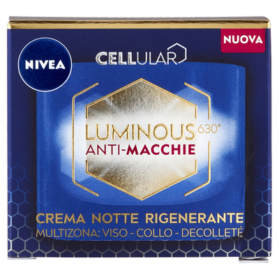 Nivea Cellular Luminous630 Anti-Macchie Crema Notte Rigenerante 50 ml