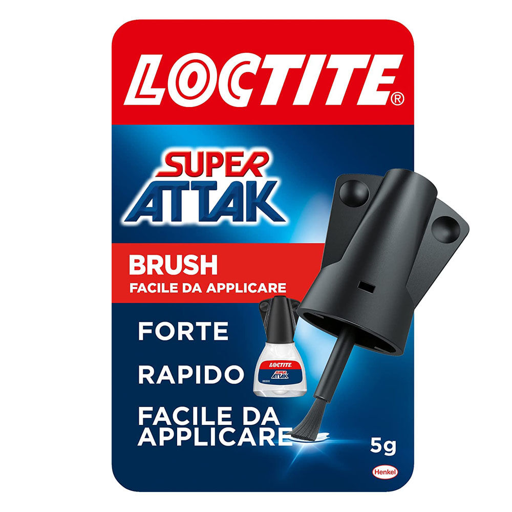 Attak Adesivo Istantaneo Easy Brush con Pennello 5g - -
