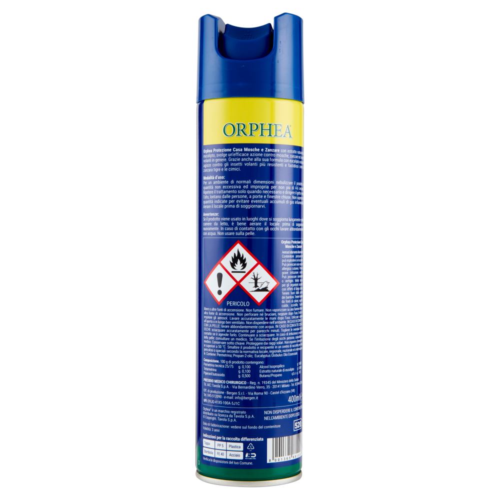 Orphea Mosche, Zanzare e Cimici 400 ml, , large