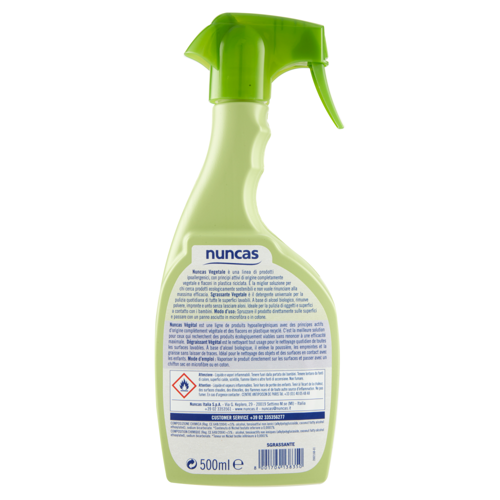 Nuncas Vegetale Sgrassante 500 ml, , large
