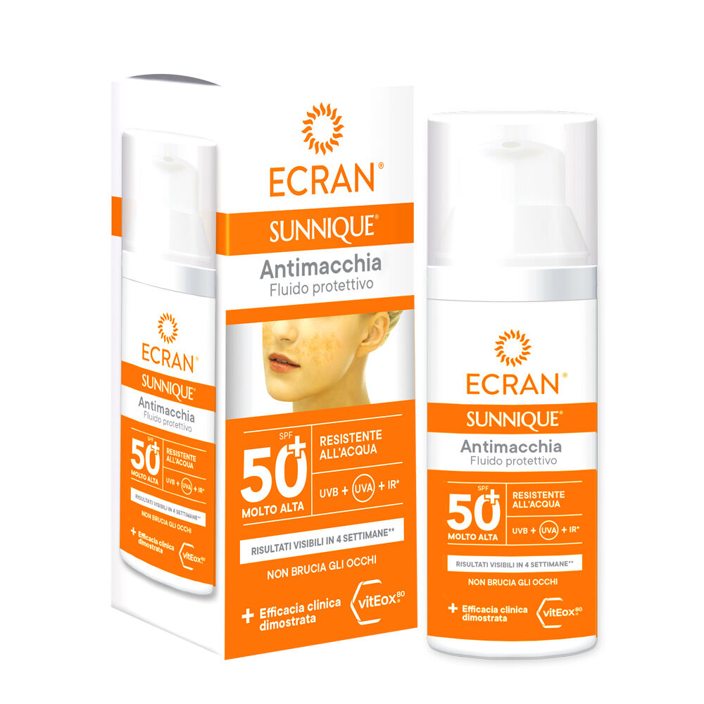 Ecran Fluido Protettivo Antimacchia SPF50 50ml, , large