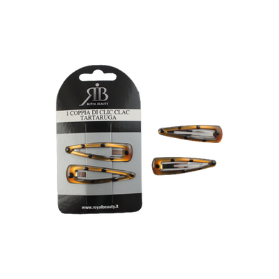 Royal Beauty Coppia Clic Clac Tartaruga